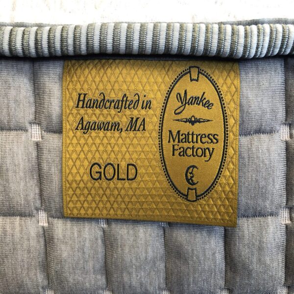 gold yankee mattress tag